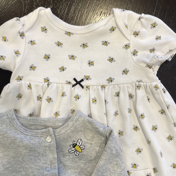 Little Me Bee 3-Piece Dress - Picture 2 of 4